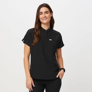 FIGS | Black Limited Edition Montex Scrub Top, Womens XS, Excellent Condition